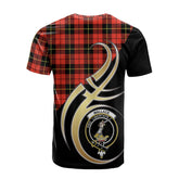 Wallace Hunting Red Tartan T-shirt - Believe In Me Style